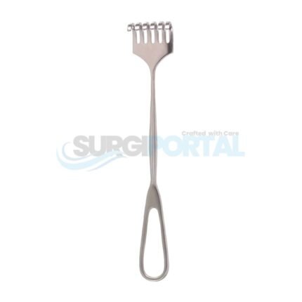 8 3/4″ Volkman Retractor – USA 6 Prong Blunt