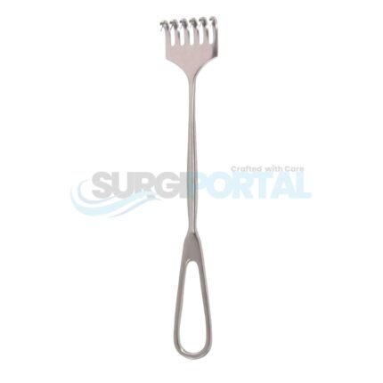 8 3 4 Volkman Retractor USA 6 prong sharp
