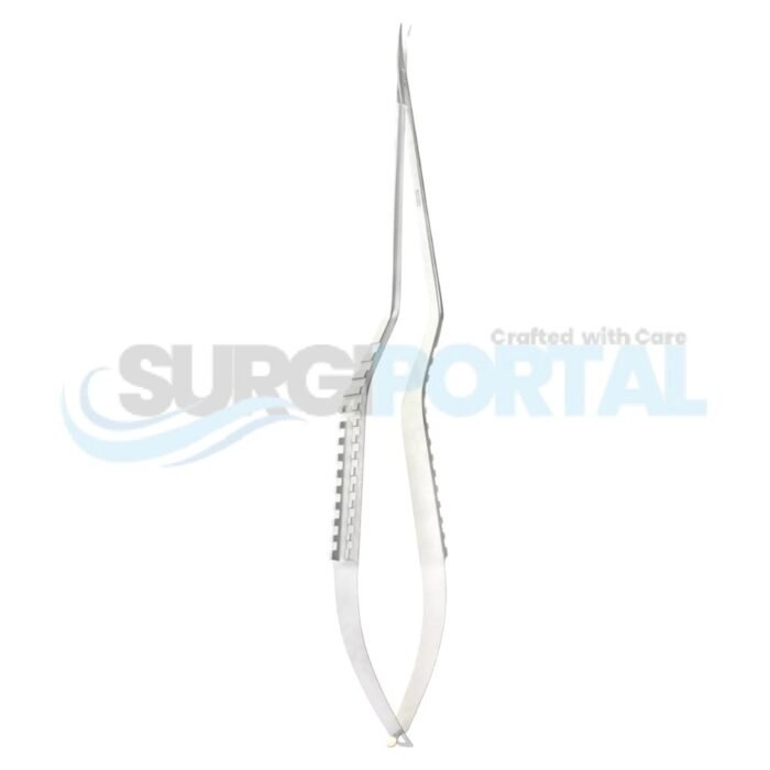 8 3/4" Yasargil Micro Scissors – Micro Blades, Curved - Image 1