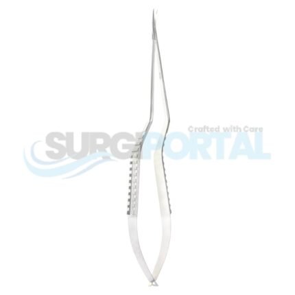 8 3/4" Yasargil Micro Scissors – Curved, Regular Blades