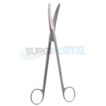 8" Sims Operating Scissors – Curved, Blunt/Blunt