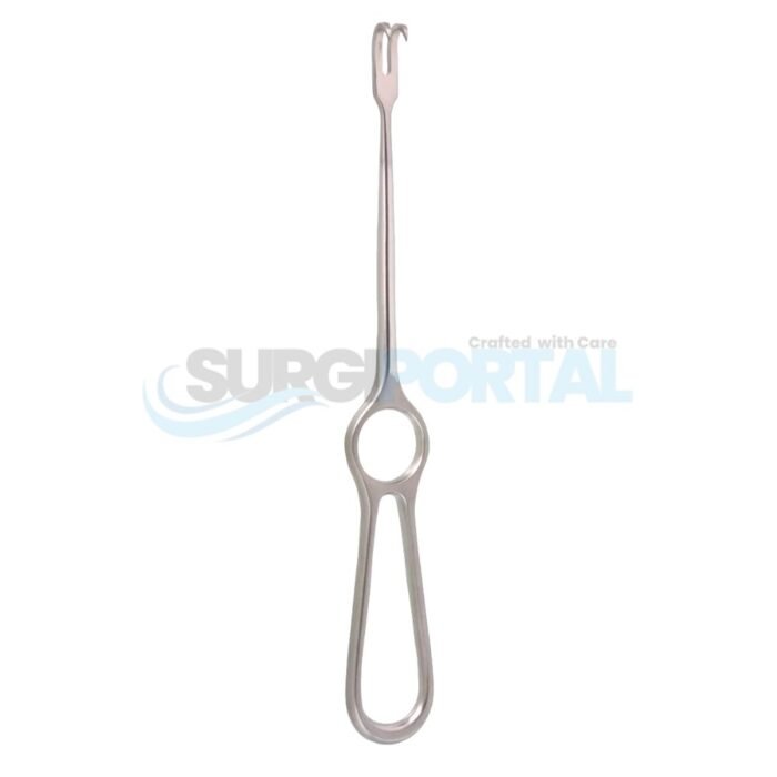 8 Volkman Retractor 2 prngs shrp - Image 1