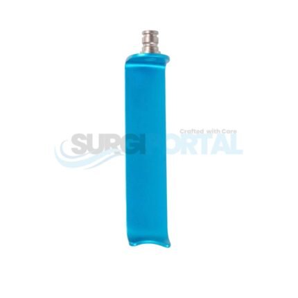 80mm Image-Line blade – blunt Turquoise Standard Blade – Side Top Loading