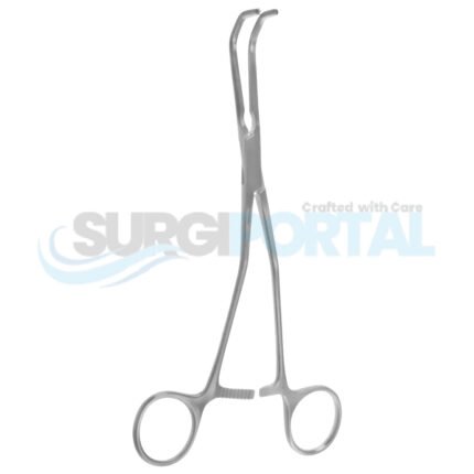8″ Bailey Aorta Clamp – 3 x 0.8 cm Jaw