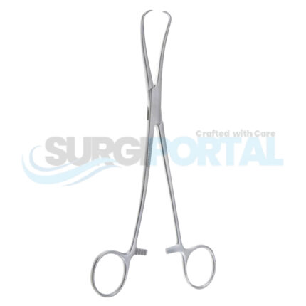 8″ Jarcho Uterine Tenaculum Forceps – Curved