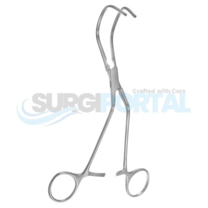 8″ Kay Aortic Anastomosis Clamp 1.9 cm Deep – Titanium