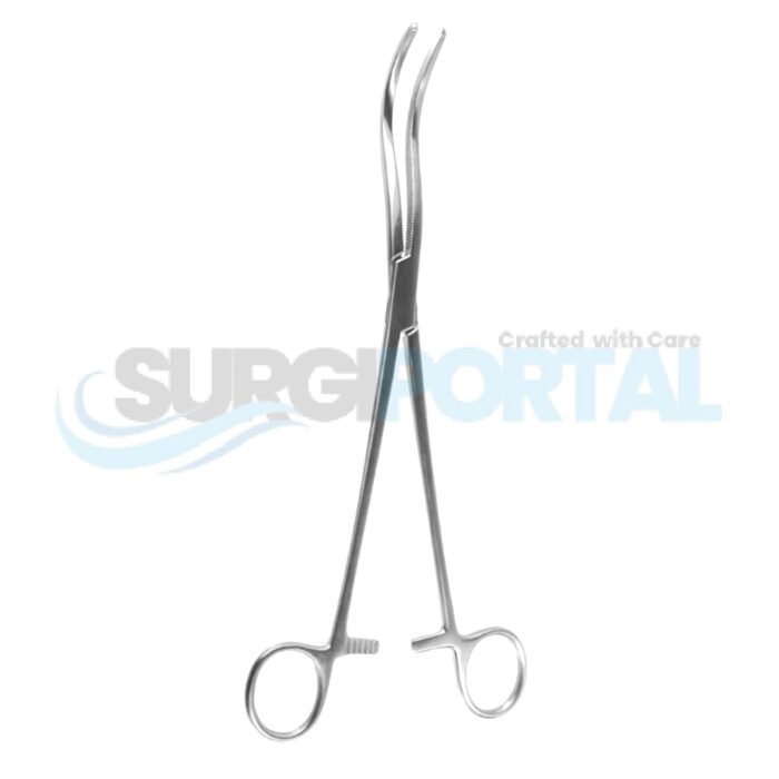 9 1/2″ Guyon Vessel Clamp – Double Curved - Image 1