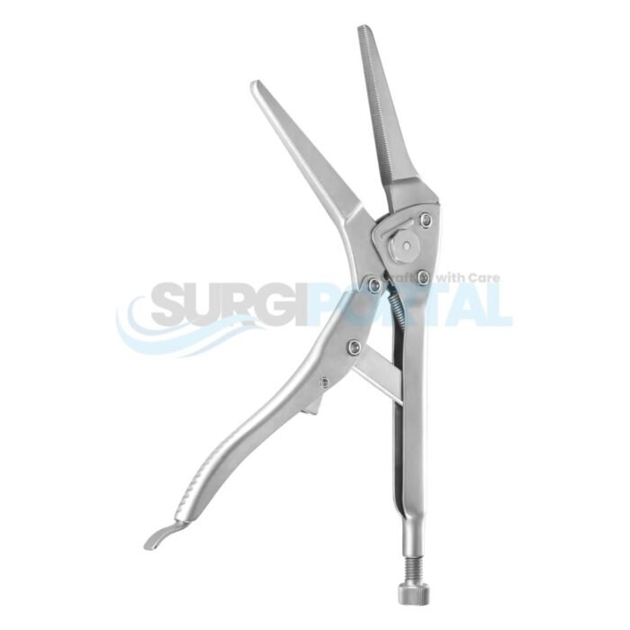 9 1/2 Pliers Self-Holding Needle Nose Groove - Image 1