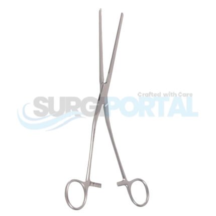 9 3/4″ Cooley Coarctation Clamp – Straight Shank, Straight Jaw