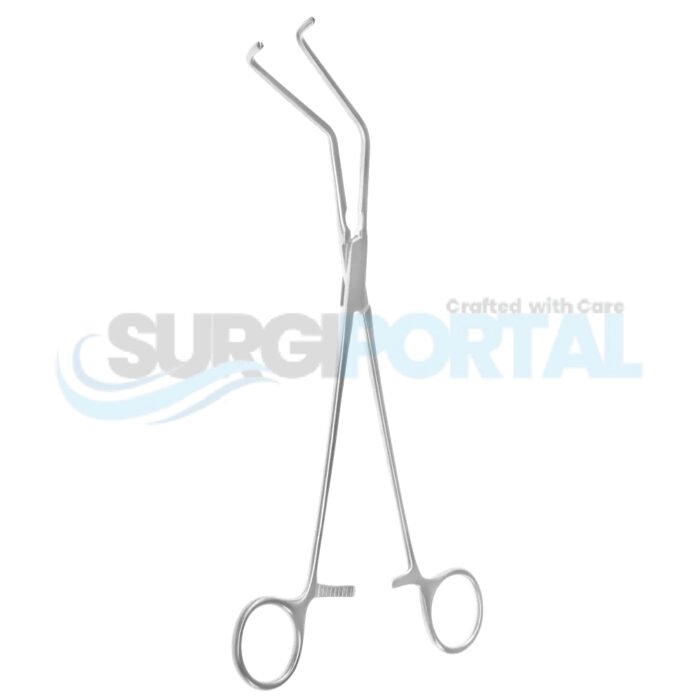 9 5/8″ Cleveland Clinic Renal Clamp Left Large - Image 1