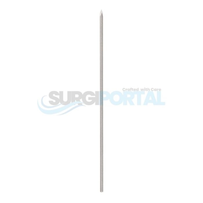 9" Steinman Pin Threaded Single Trocar 3/16 – 6 Pack - Image 1