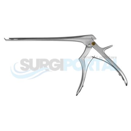 APEX Ejector Rongeur, Micro, 7″ (175mm) 3mm, 40° up, Thin Footplate Stainless Steel, Custom Order
