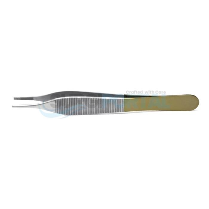 Adson Brown Tissue Forceps 12 cm 7 X 7 Teeth General Surgery Instruments - Image 1