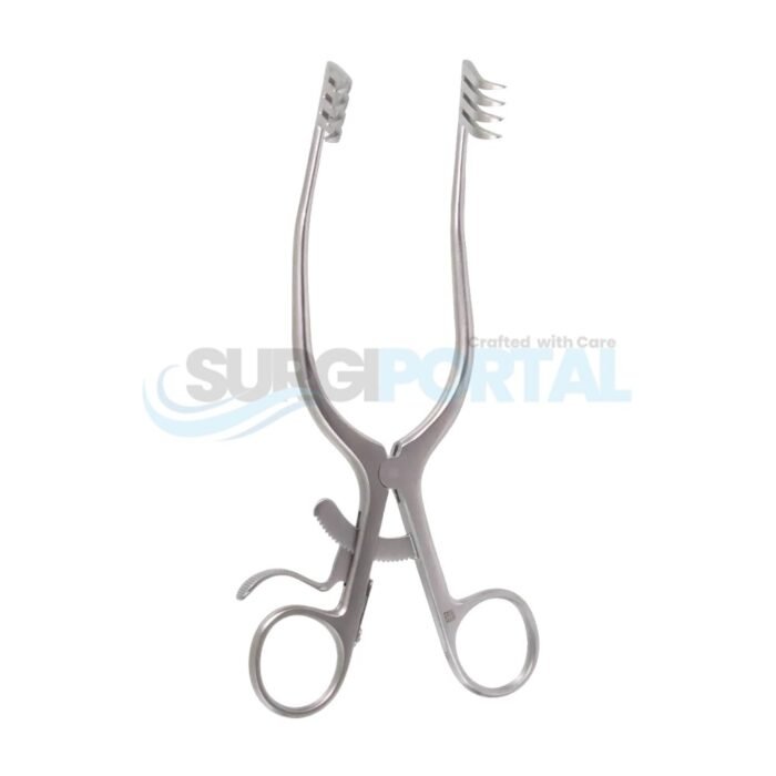Adson Cerebellum Retractor 7 ½” Angled Sharp - Image 1