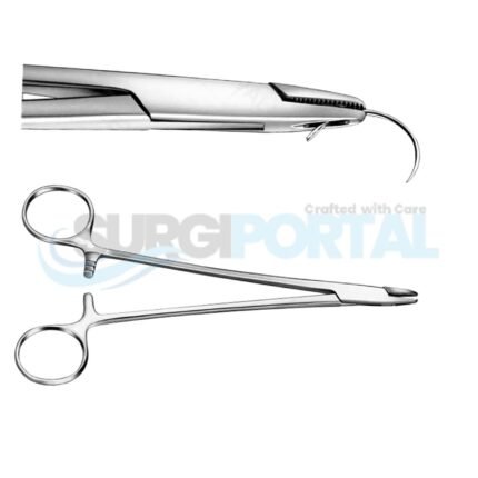 Adson Needle Holder Fenestrated Serrated Veterinary Surgical Instruments