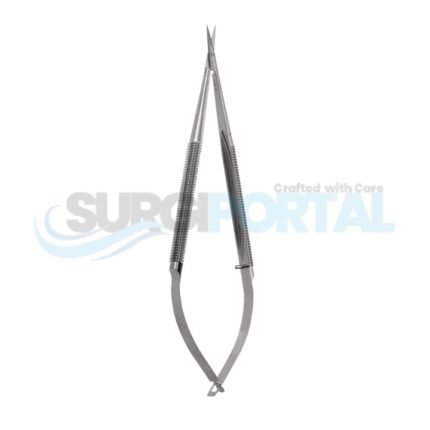 Adventia Suture Scissors, Round Handle, 8mm Diameter, Straight Blade, 5 3/4" (15cm)