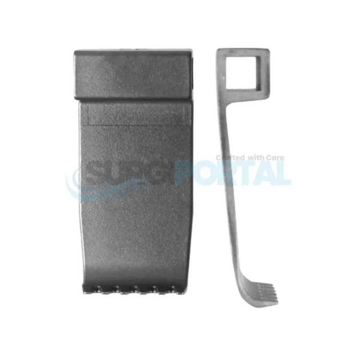 Anteater Narrow Muscle Blade – 5cm pair Titanium - Image 1