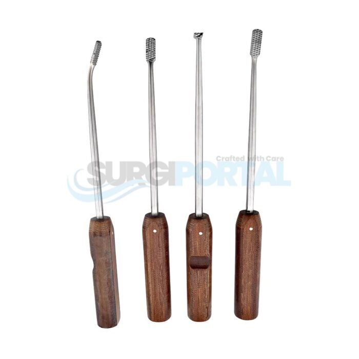 Arthroscopic Rasp 150mm Coarse Set Of 4 Pcs Of Orthopedic Instruments - Image 1