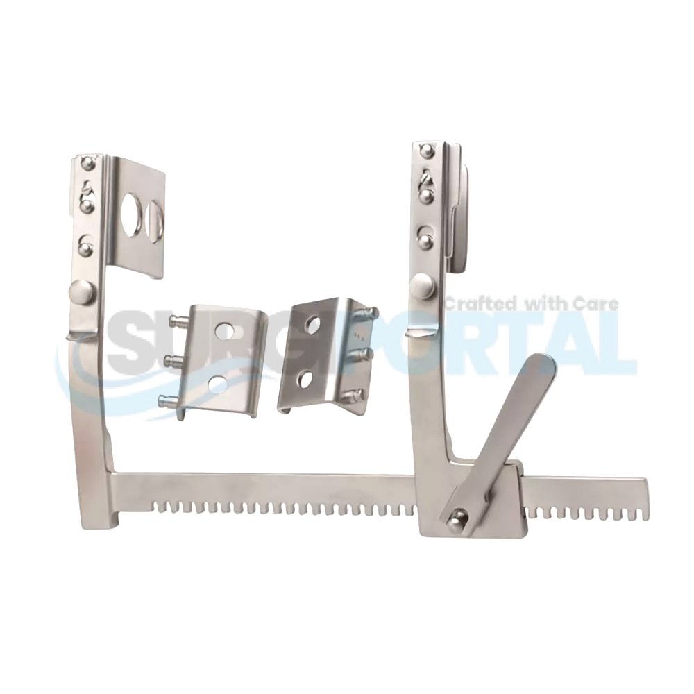 resized_processed_Balfore Finochieto Rib Spreader Detachable Blades Cardio Vascular Thoracic Spreaders Balfour Finochietto Rib Spreader with Detachable Blades Cardiovascular & Thoracic Retractors - Image 1