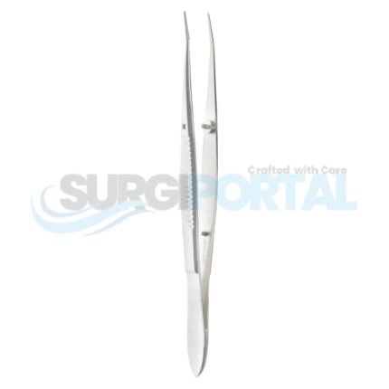 Barraquer Cilia Forceps – Angled with Platform