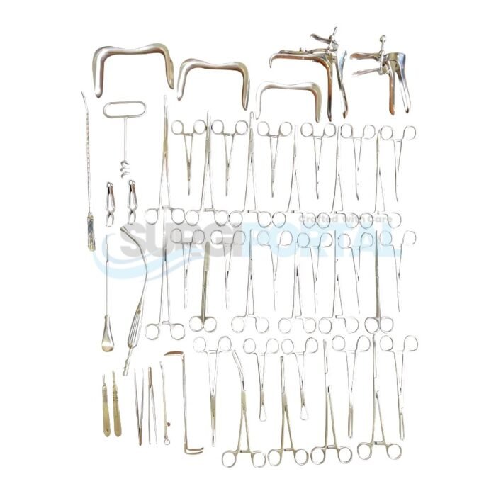 Basic OB Gynecology Instruments Set of 50 Pcs Instruments Good Quality - Image 1