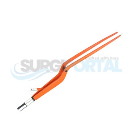 Bayonet Irrigation Silver Glide Non Stick Bipolar Forceps
