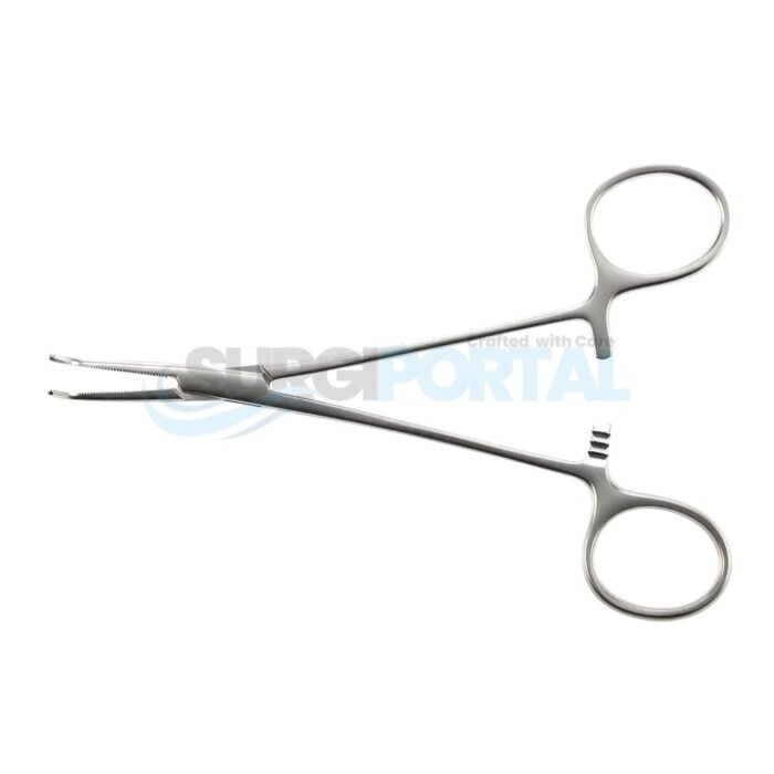 Best Quality Stainless Steel Gemini Mixter Artery Forceps Curved With Fully Serrated Jaws 185mm - Image 1