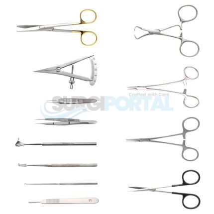 Blepharoplasty Instruments Set Of 30 Pcs German Stainless Micro Eye Surgery Set