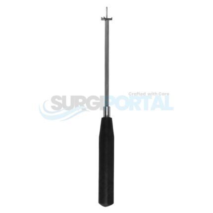 Bone Graft Holder 8X15mm Tip 210mm Silicone Handle