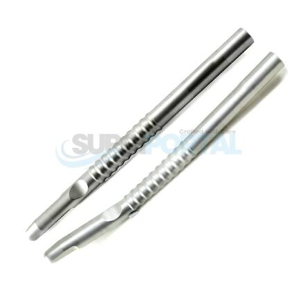 Bone Scraper Curved & Straight Implant Hand Held Bone Grafting Dental Instruments