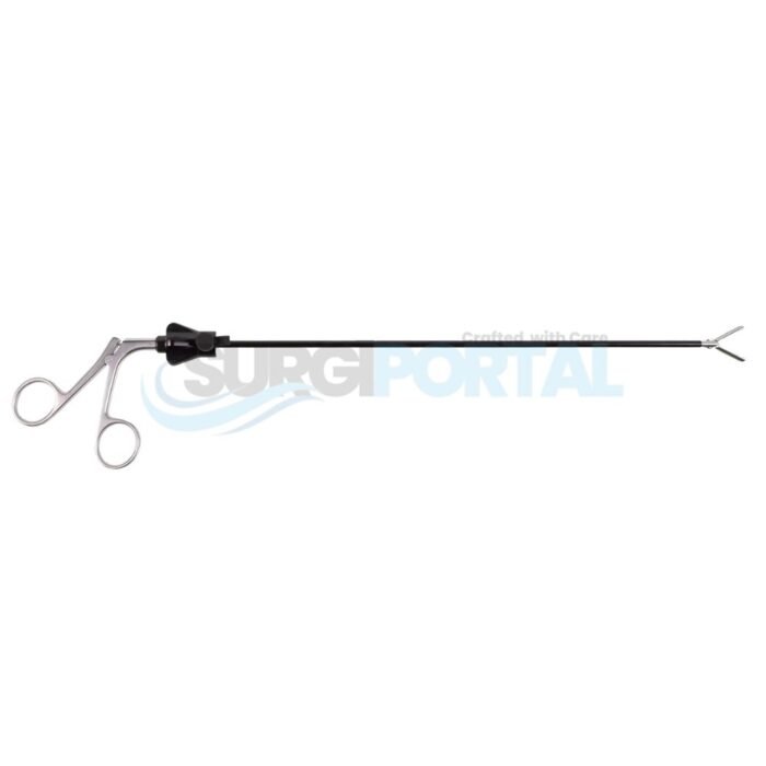 Bowel Grasper – 35 cm, Without Ratchet, Rota Clear - Image 1