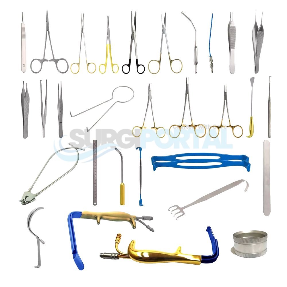 resized_processed_Breast Reduction Surgical Instrument Set Breast Reduction Surgical Instrument Set - Image 1