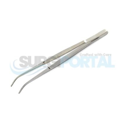 Brophy Dressing Forceps Curved 20.0 cm Stainless Steel