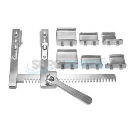 Burford Finochietto Infant Child Rib Spreader – 4 Pairs of Blades