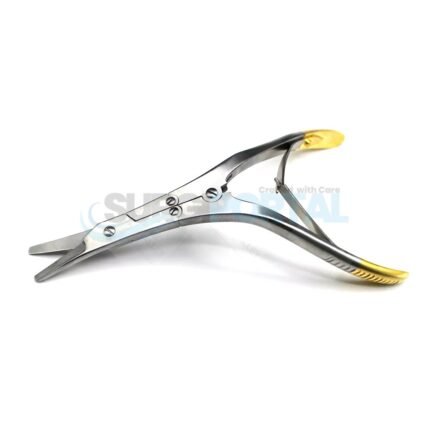 Caplan Septum Scissors Double-Action Fine Nasal Shears Tungsten Carbide Serrated