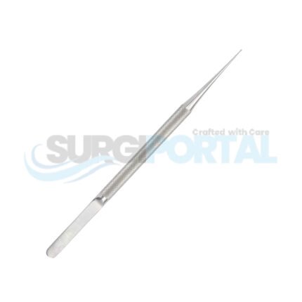 Cardiovascular Micro Ring Forceps Diamond Coated Jaw 150mm