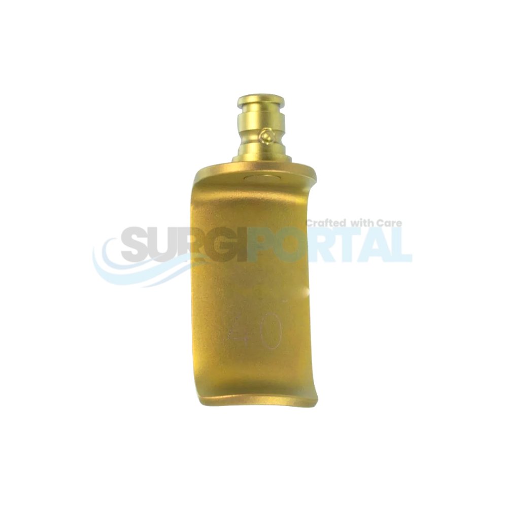 Caspar CCR Type Blunt Blade 40 x 20mm yellow - Image 1