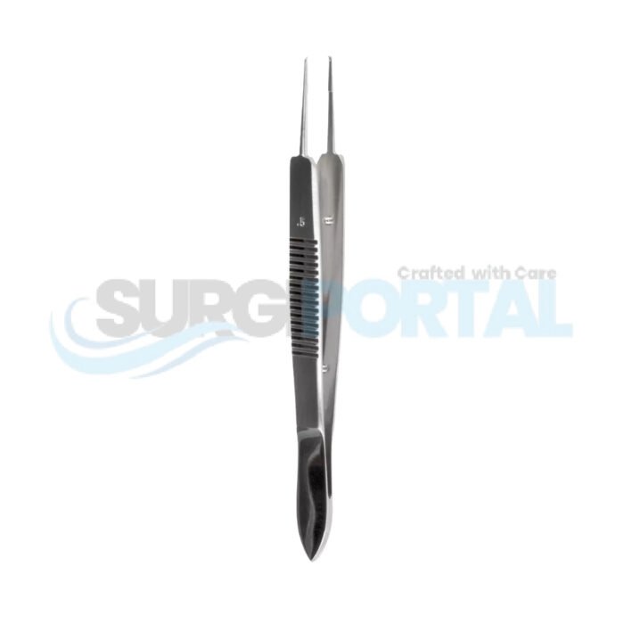 Castro Suture Forceps – 1×2 Platform 3mm Teeth - Image 1