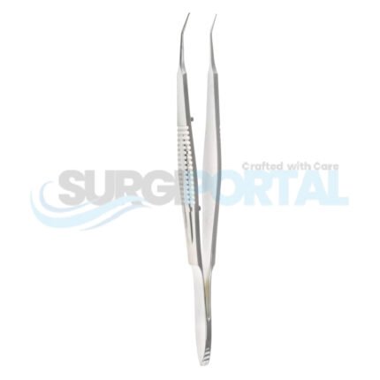 Castro Suture Forceps – Angled Jaw 12mm Teeth