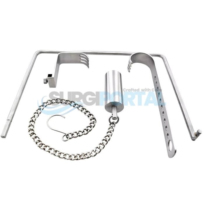 Charnley Initial Incision Retractor Hip Surgery Instrument Set 4pcs - Image 1