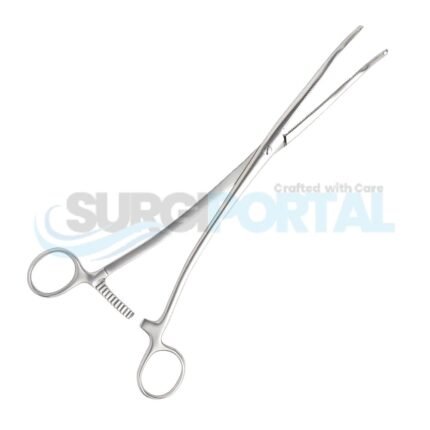 Crafoord Dissecting Clamp Full Curve 260mm Full Lateral Serrations Surgical Clamp