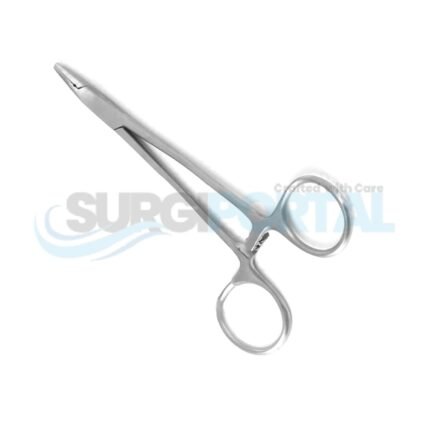 Crile Wood Needle Holder Serrated Veterinary Surgical Instruments