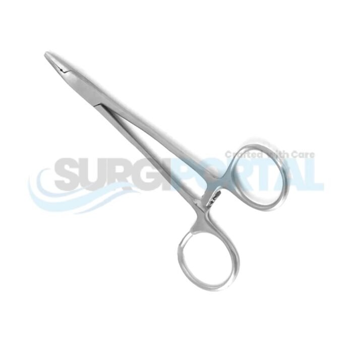 Crile Wood Needle Holder Serrated Veterinary Surgical Instruments - Image 1
