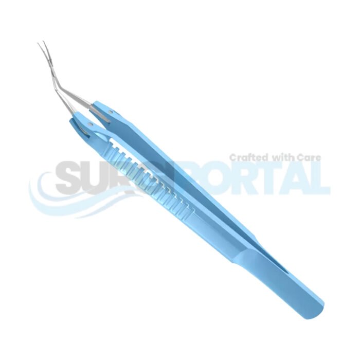 Cross Action Capsulorhexis Forceps With Scale Controlled Capsule Tearing Tool - Image 1