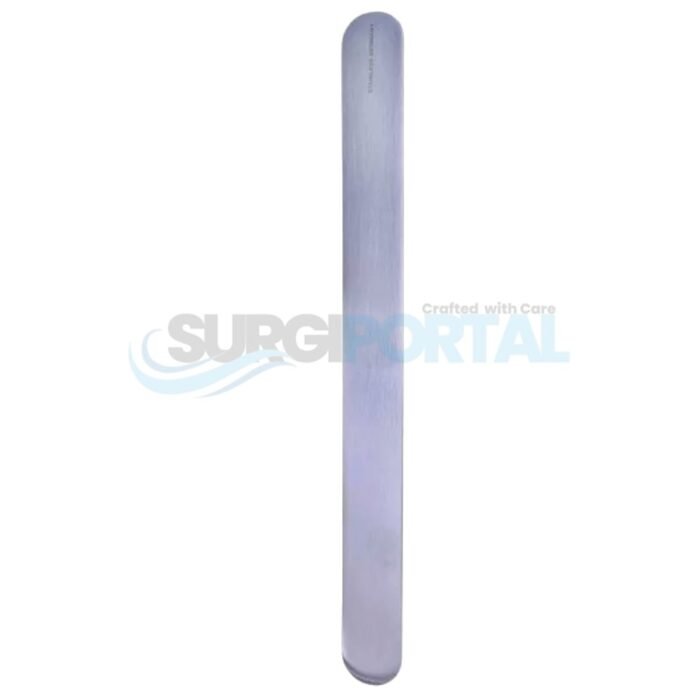 Davis Brain Spatula Mall Stainless Steel 7 7/8" Wide - Image 1
