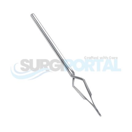 DeBakey Bulldog Clamp Straight Cross Action 80mm Cardiovascular Clamp