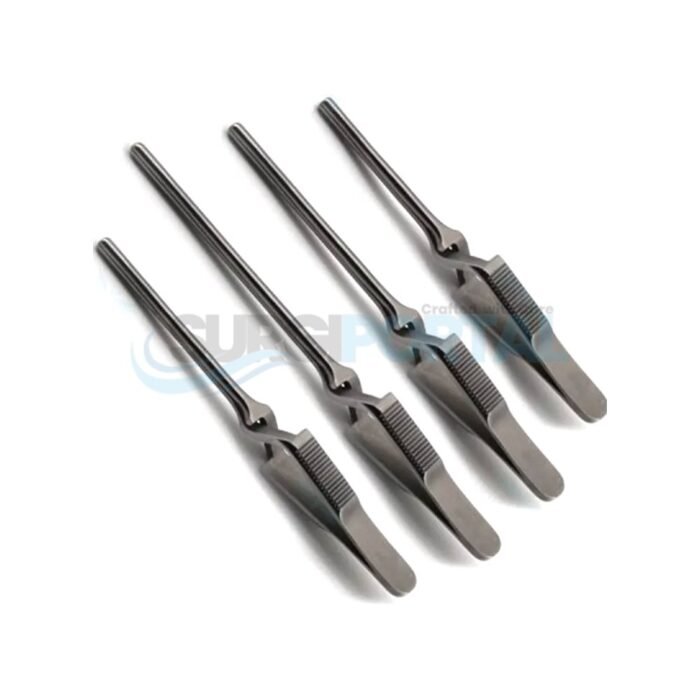 Debakey Bulldog Vascular Clamp Straight Atraumatic Forceps Cardiovascular Surgical - Image 1