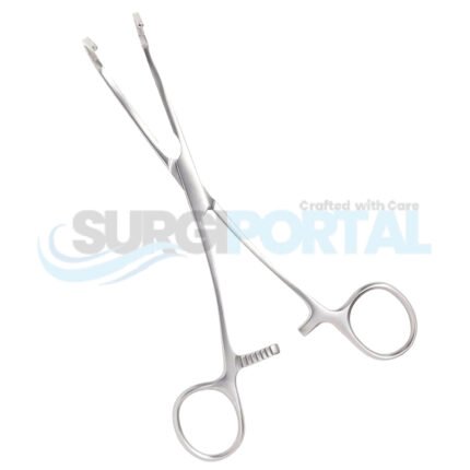 DeBakey Derra Clamp Small Effective DeBakey Jaw 165mm Surgical Clamp