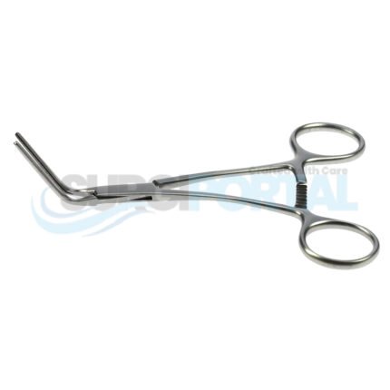 DeBakey Paediatric Ring Clamp Angled 133mm Cardiovascular Clamp