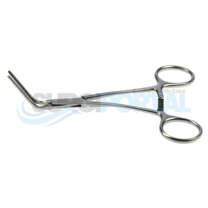 DeBakey Paediatric Ring Clamp Angled 133mm Cardiovascular Clamp - Image 1